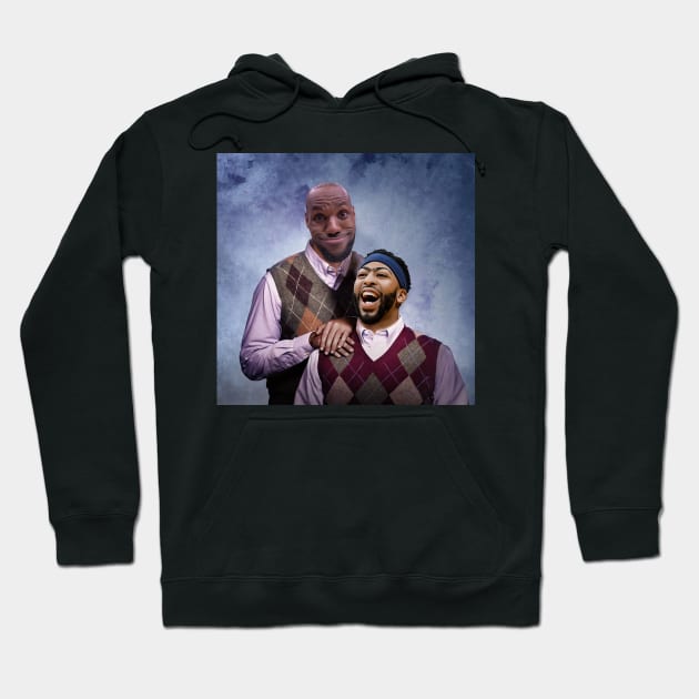 LJ n Davis Hoodie by Buff Geeks Art